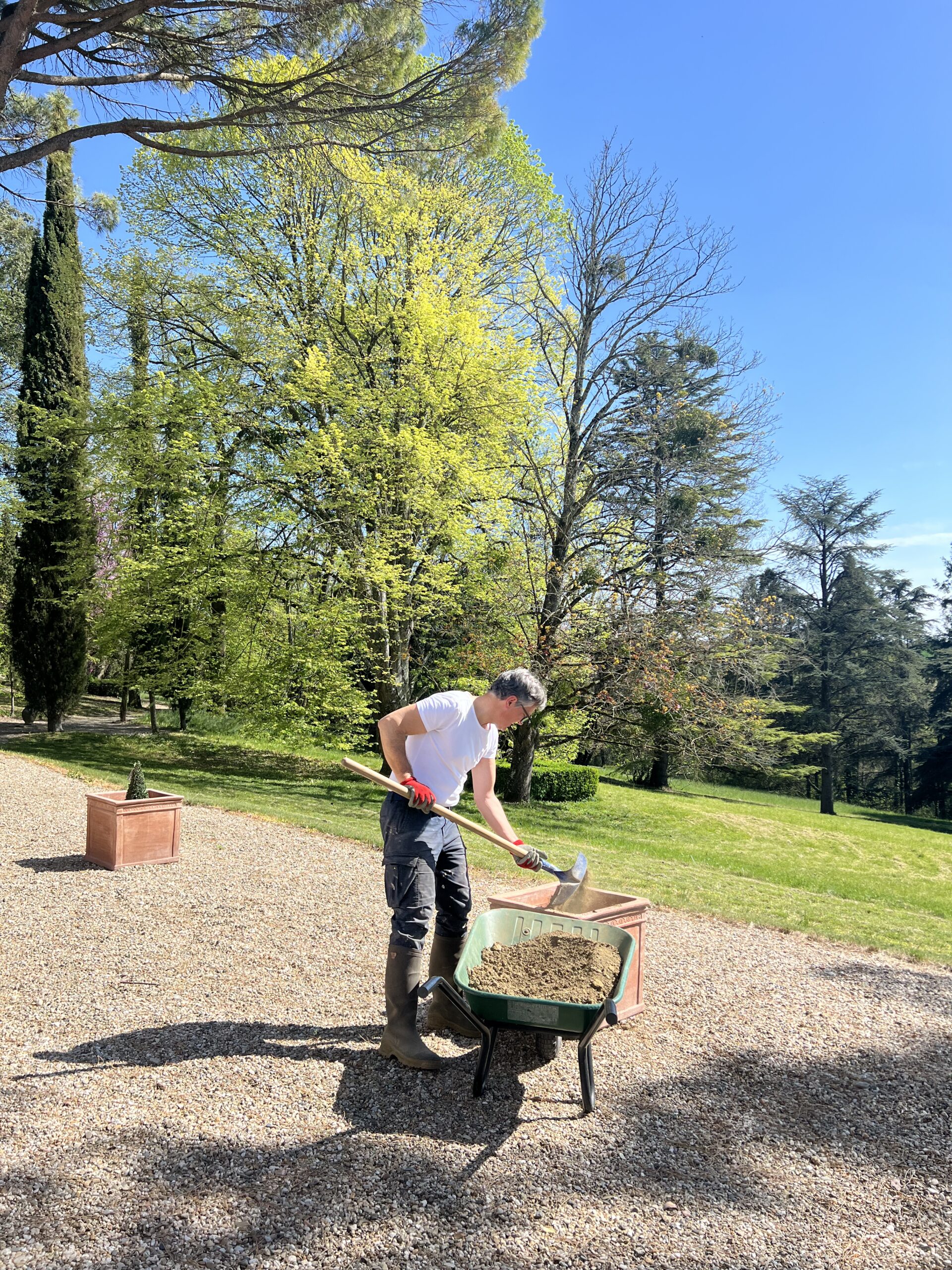 Les coulisses de Gailhaguet, jardinage