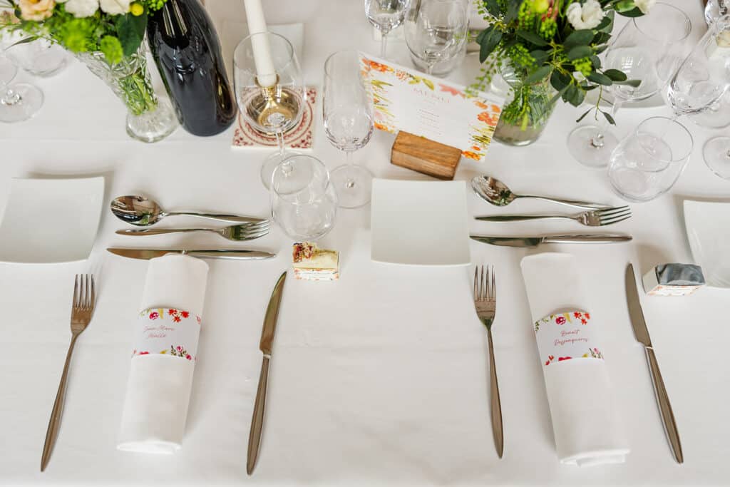 table de mariage