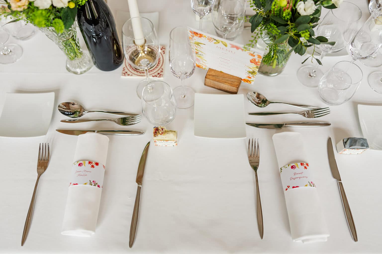table de mariage