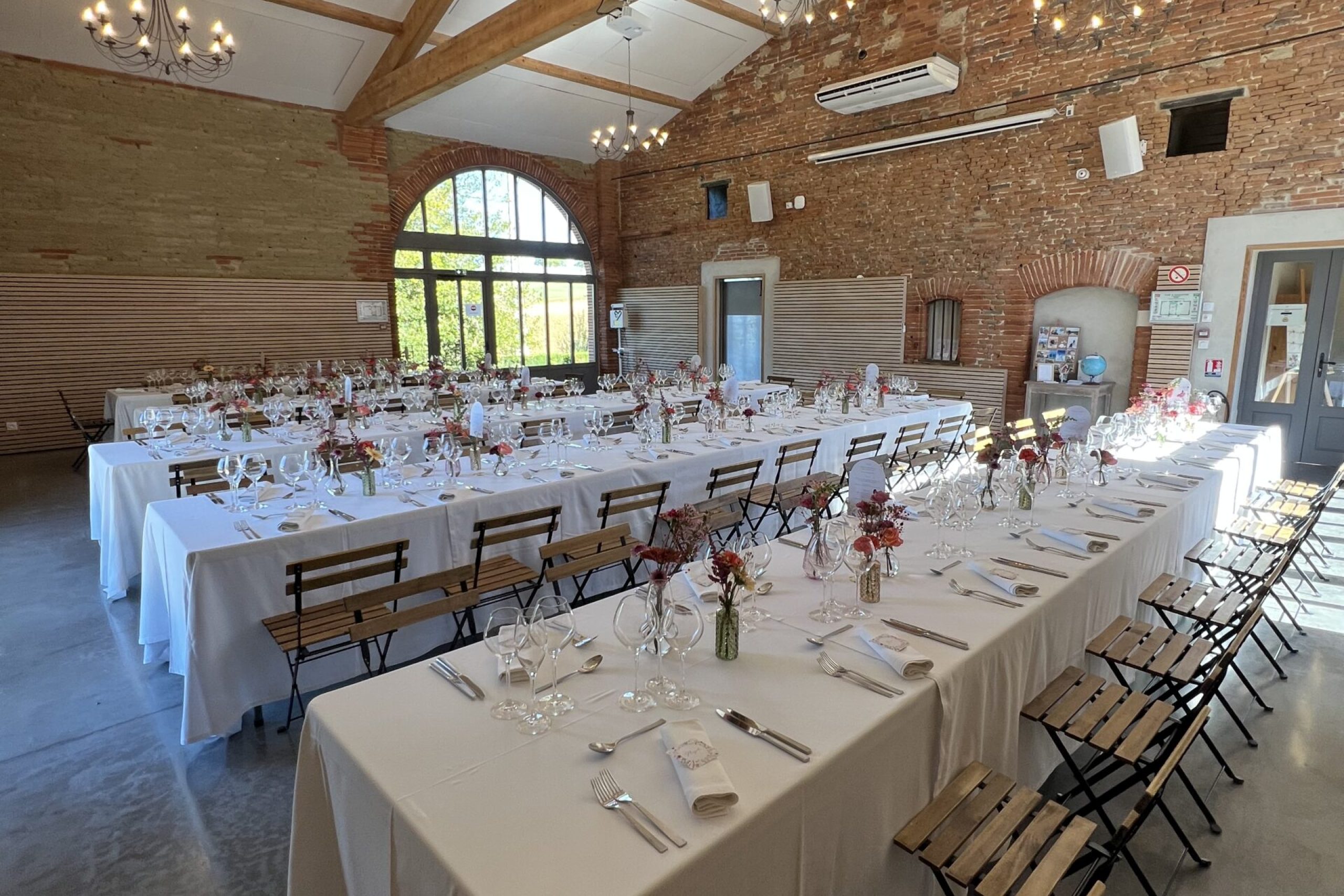 Salle de réception mariage le Grand Ségur au Domaine de Gailhaguet